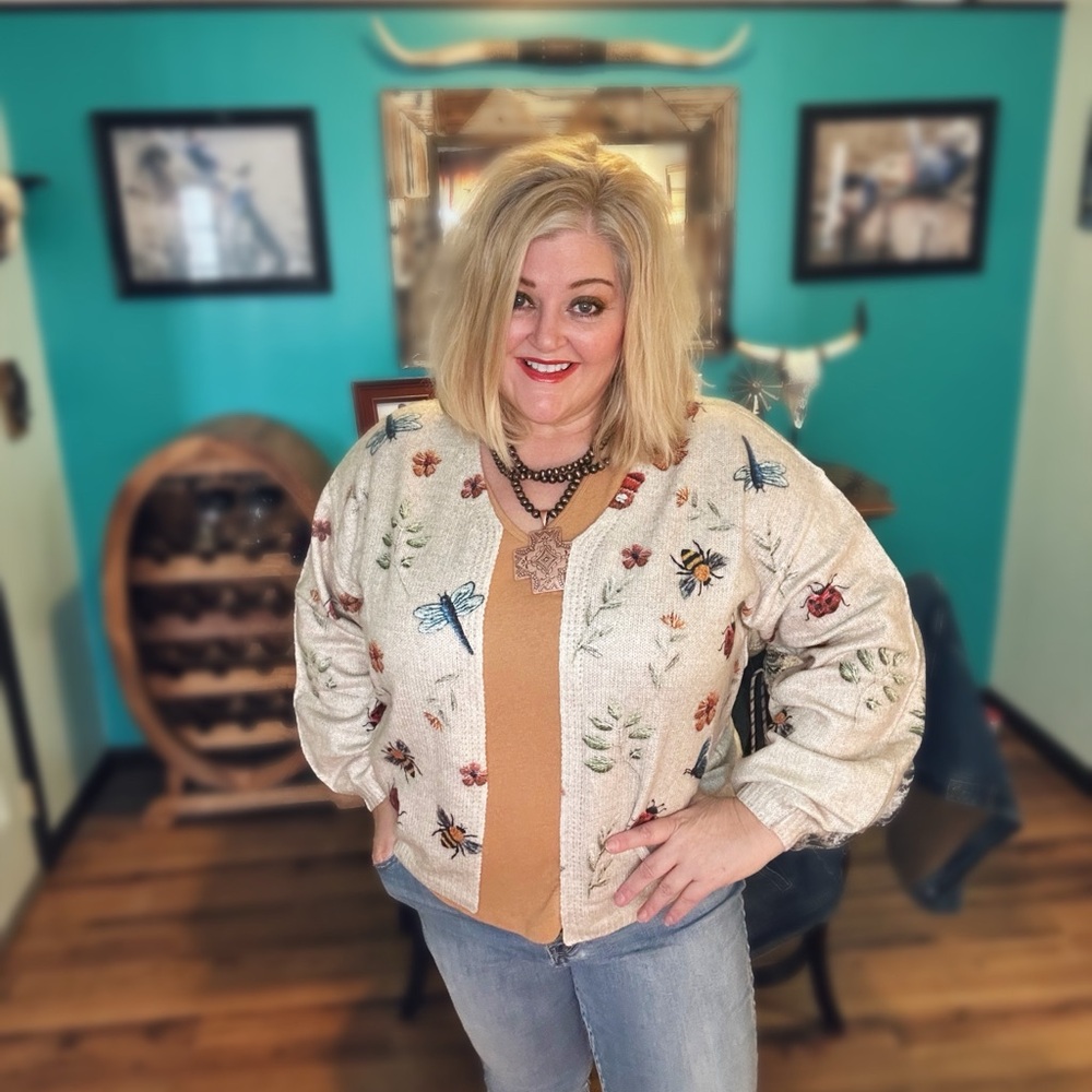Spring Things Cardigan Sweater - Picture 6 of 6